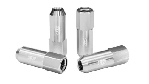 Wheel lug nuts Blox Replica 60mm M12x1,25 Silver