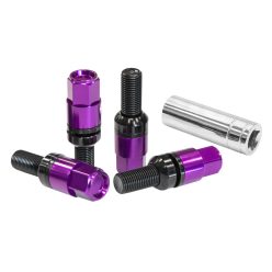 Racing bolts MTuning 2in1 12x1,5 Purple