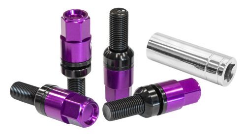 Racing bolts MTuning 2in1 14x1,25 Purple
