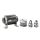 DeatschWerks Universal in-line fuel filter 10 micron AN8 70mm