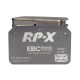 DP81032RPX - Zestaw wyścigowych klocków hamulcowych seria RP-X Racing EBC Brakes BMW | 7 Series (E38)(725) | 7 Series (E38)(728)