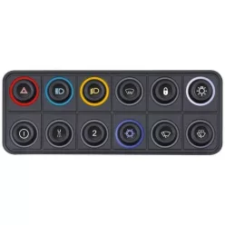 Ecumaster CAN BUS KEYBOARD - 12 pos RGB