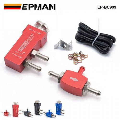 EPMAN Manual Turbo Boost Controller with T-Fitting (0.07–2.0 bar) – Multiple Colors