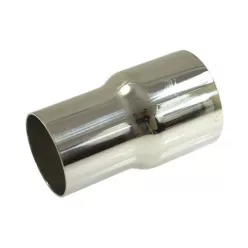   Stainless steel exhaust pipe reducer – 2.25" to 2.5" (57–63 mm) – 130 mm length