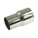 Stainless steel exhaust pipe reducer – 2.5" to 3" (63–76 mm) – 139 mm length
