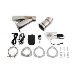 Exhaust Cutout 2.75" 70MM Electric V-Band Remote