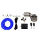 Exhaust Cutout Set Pneumatic 76mm Vacuum Open