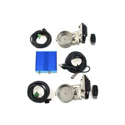 Exhaust Cutout 2.5" 63mm Electric Set PRO Dual