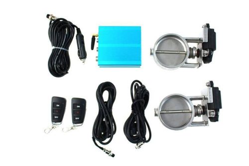 Exhaust Cutout 2.75" 70mm Electric Set PRO Dual