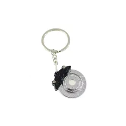 Keychain Big Brake Disc Black