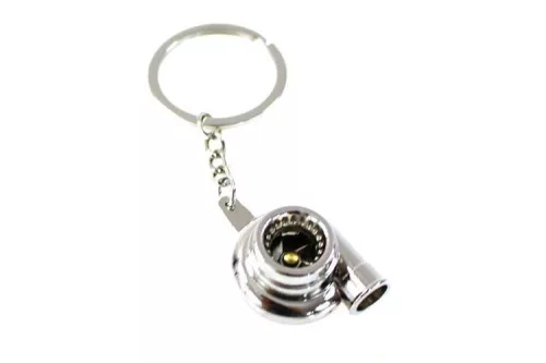 Keychain Turbocharger Chrome