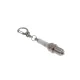 Keychain Ignition Plug Silver