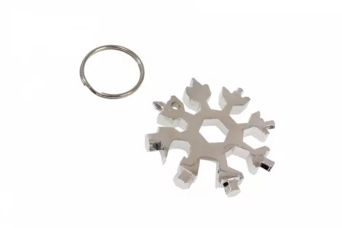 Keychain Multitool Silver