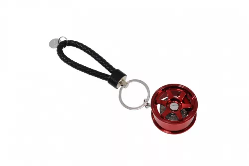 Keychain Rim JR3 TE37 Red