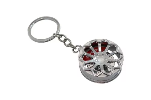 Keychain Rim Custom with caliper Silver