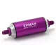 EPMAN racing in-line fuel filter AN10 purple with Stainless Steel (100 Micron) filter