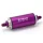 EPMAN racing in-line fuel filter 8.6 mm purple with Stainless Steel (100 Micron) filter