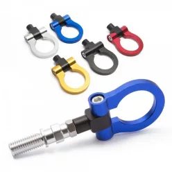   JDM Style Aluminum Tow Hook for European Cars (Multiple Colors)
