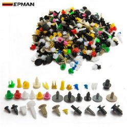   500 PCs Car Door Trim Panel Clip Fasteners / Auto Bumper Rivet Fastener Clip Kit 
