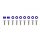 Universal Screw M8x1.25 25mm JDM Blue