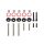 JDM Valve Cover Washers D-Series black