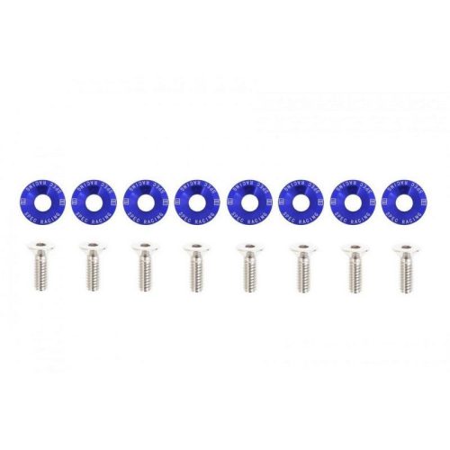 Universal Screw M6x1.0 15mm D1 Blue