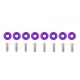 Universal Screw M6x1.0 15mm D1 Purple