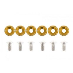 Universal Screw M8x1.25 15mm JDM Gold