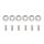Universal Screw M8x1.25 15mm JDM Silver