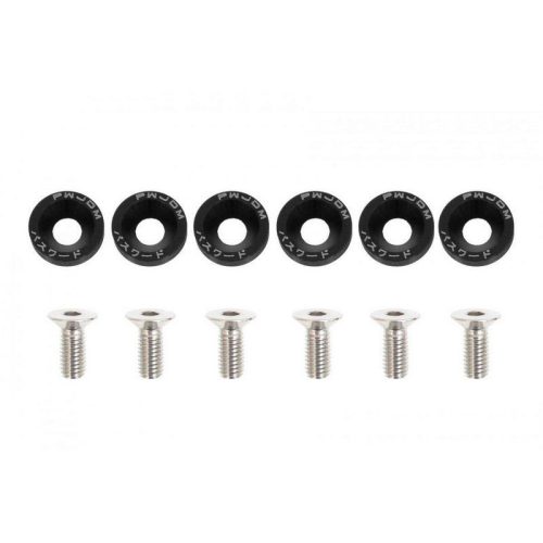 Universal Screw M8x1.25 15mm D1 Black