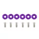 Decorative screws M8x1.25 15mm D1 Purple