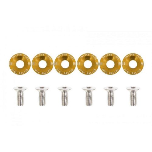 Universal Screw M8x1.25 15mm D1 Gold