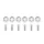 Decorative screws M8x1.25 15mm D1 Silver