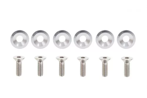 Decorative screws M8x1.25 15mm D1 Silver
