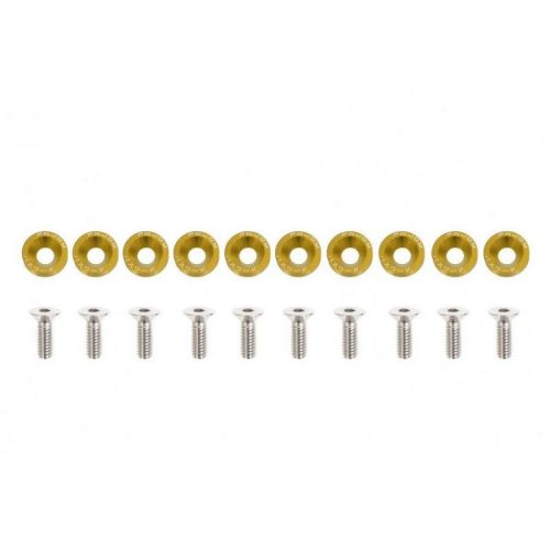 Universal Screw M6x1.0 15mm JDM Gold