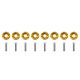 Universal screws M6x1.0 15mm SLIDE Gold