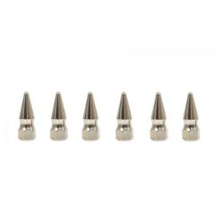 Universal Spike Screws 6mm JDM Silver