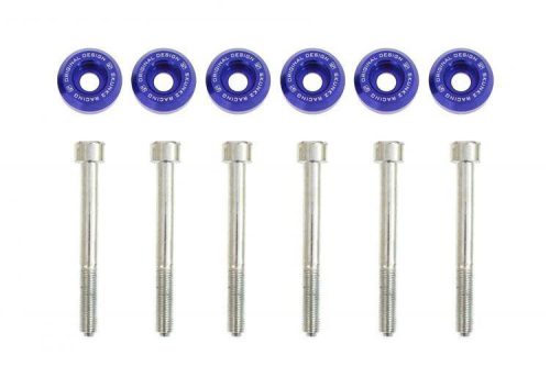 Lower Rear Control Arms Washers Civic Blue
