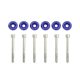Lower Rear Control Arms Washers Civic Blue