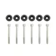 Lower Rear Control Arms Washers Civic Black