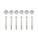 Lower Rear Control Arms Washers Civic Silver