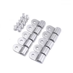   Stainless steel mounting bracket – 3/16" (4.7 mm), 10 pcs