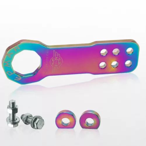 EPMAN Universal Front Aluminum Tow Hook Neochrome
