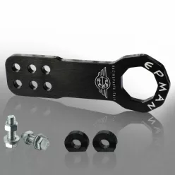 EPMAN Universal Front Aluminum Tow Hook Black