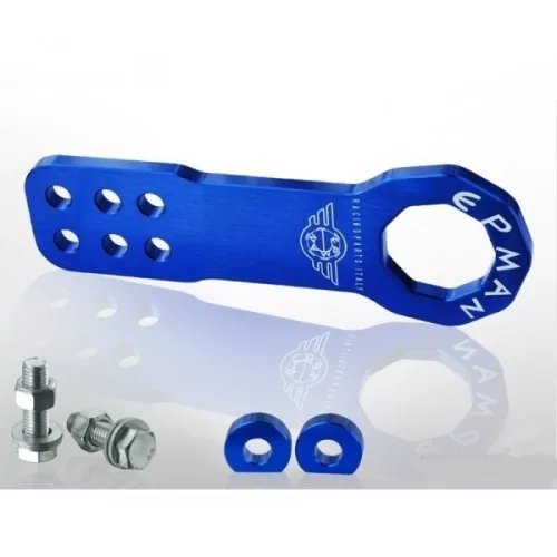 EPMAN Universal Front Aluminum Tow Hook Blue