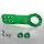 EPMAN Universal Front Aluminum Tow Hook Green
