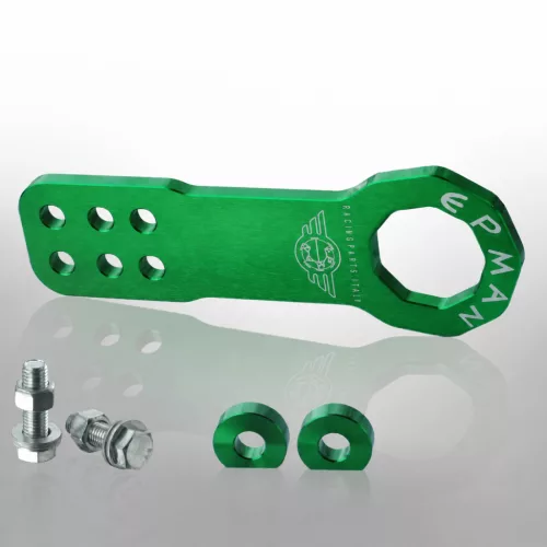 EPMAN Universal Front Aluminum Tow Hook Green