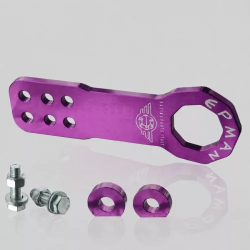 EPMAN Universal Front Aluminum Tow Hook Purple