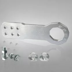 EPMAN Universal Front Aluminum Tow Hook Silver