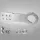 EPMAN Universal Front Aluminum Tow Hook Silver